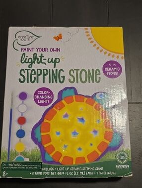 Light-Up Stepping Stone Paint Kit